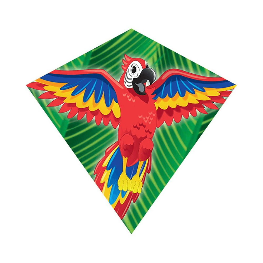 Mini Diamond Macaw Nylon Kite, 18 Inches Tall - Kitty Hawk Kites Online Store