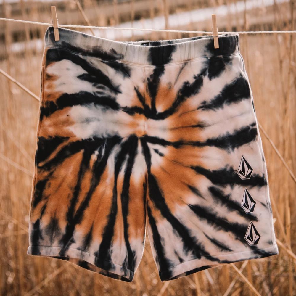 OBX John B Tie Dye Fleece Short - Kitty Hawk Kites Online Store