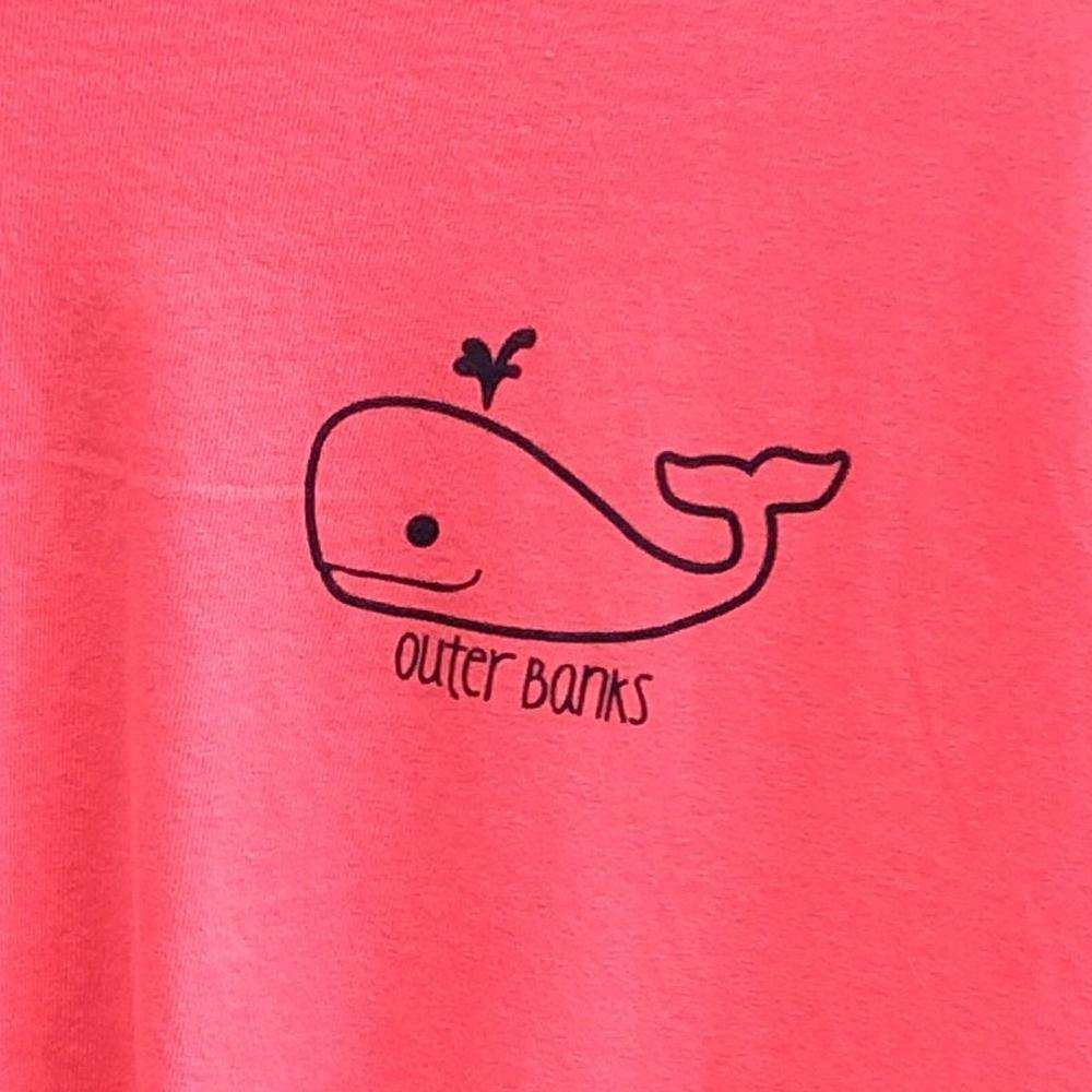 Outer Banks Wish List Whale Long Sleeve T-Shirt - Kitty Hawk Kites Online Store