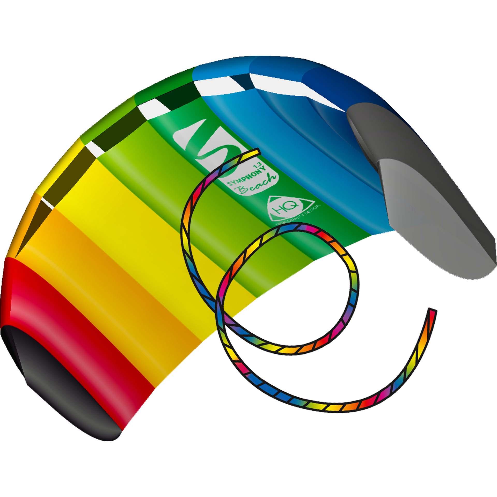 HQ Symphony Beach 1.3 & Tube Tail Bundle - Kitty Hawk Kites Online Store