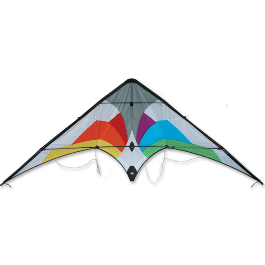 Wolf NG Sport Kite - White Rainbow (ds) - Kitty Hawk Kites Online Store