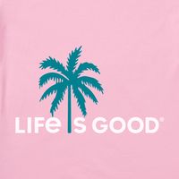 Life Is Good Women's Sun Tree Beach Please Long Sleeve Crusher Tee - Kitty Hawk Kites Online Store