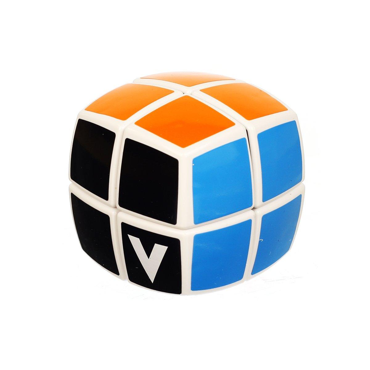 V-Cube Pillowed 2 Cube Toy, White/Multicolor – Kitty Hawk Kites