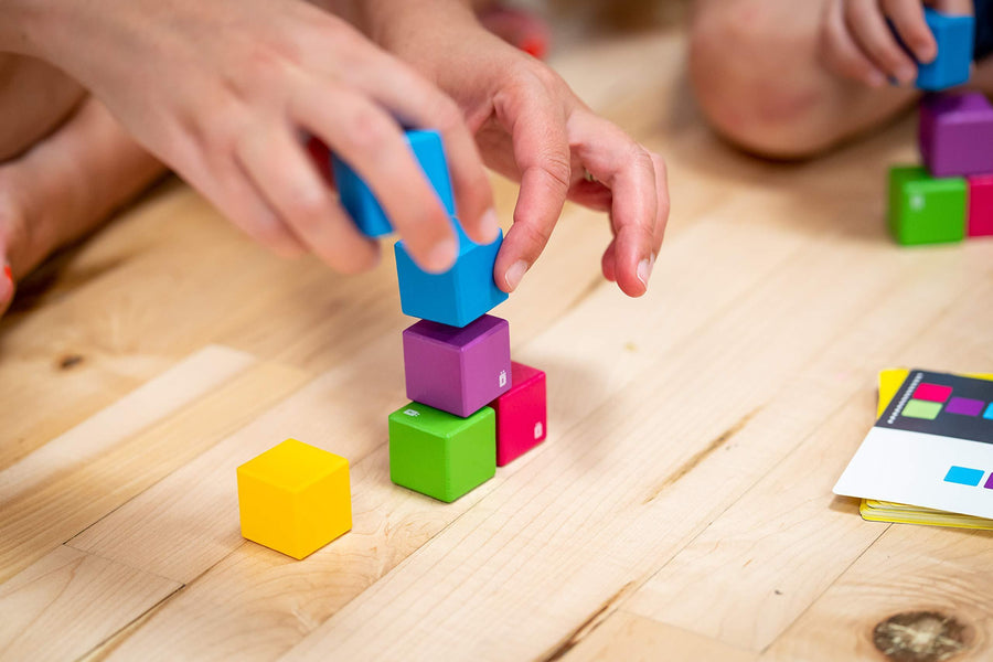 BLLOX Strategic Stacking Game - The Worlds Fastest Stackable Wooden Blocks - Kitty Hawk Kites Online Store