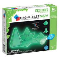 Magna Tiles Glow in The Dark Set (16 Pieces + LED Light Included) - Kitty Hawk Kites Online Store