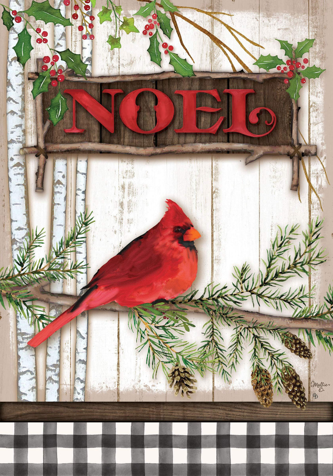 Cardinal Noel Garden Flags - Kitty Hawk Kites Online Store