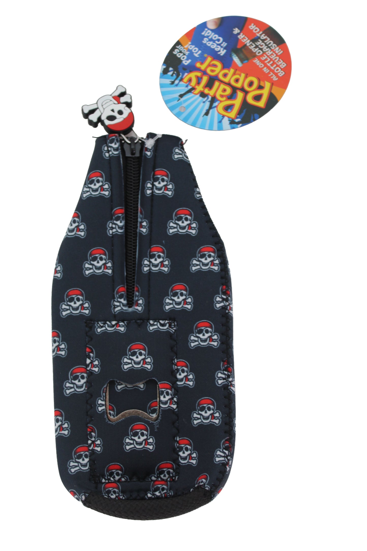 OBX REPEAT PIRATE PARTY POPPER KOOZIE