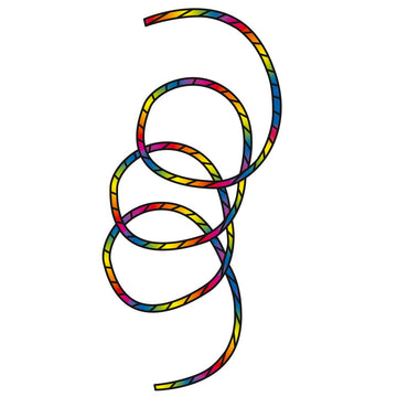 80ft Tube Tail - Rainbow Spiral - Kitty Hawk Kites Online Store