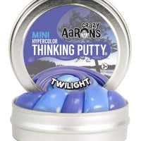 Crazy Aaron Thinking Putty, Twilight, 2'' L, Hyper Color