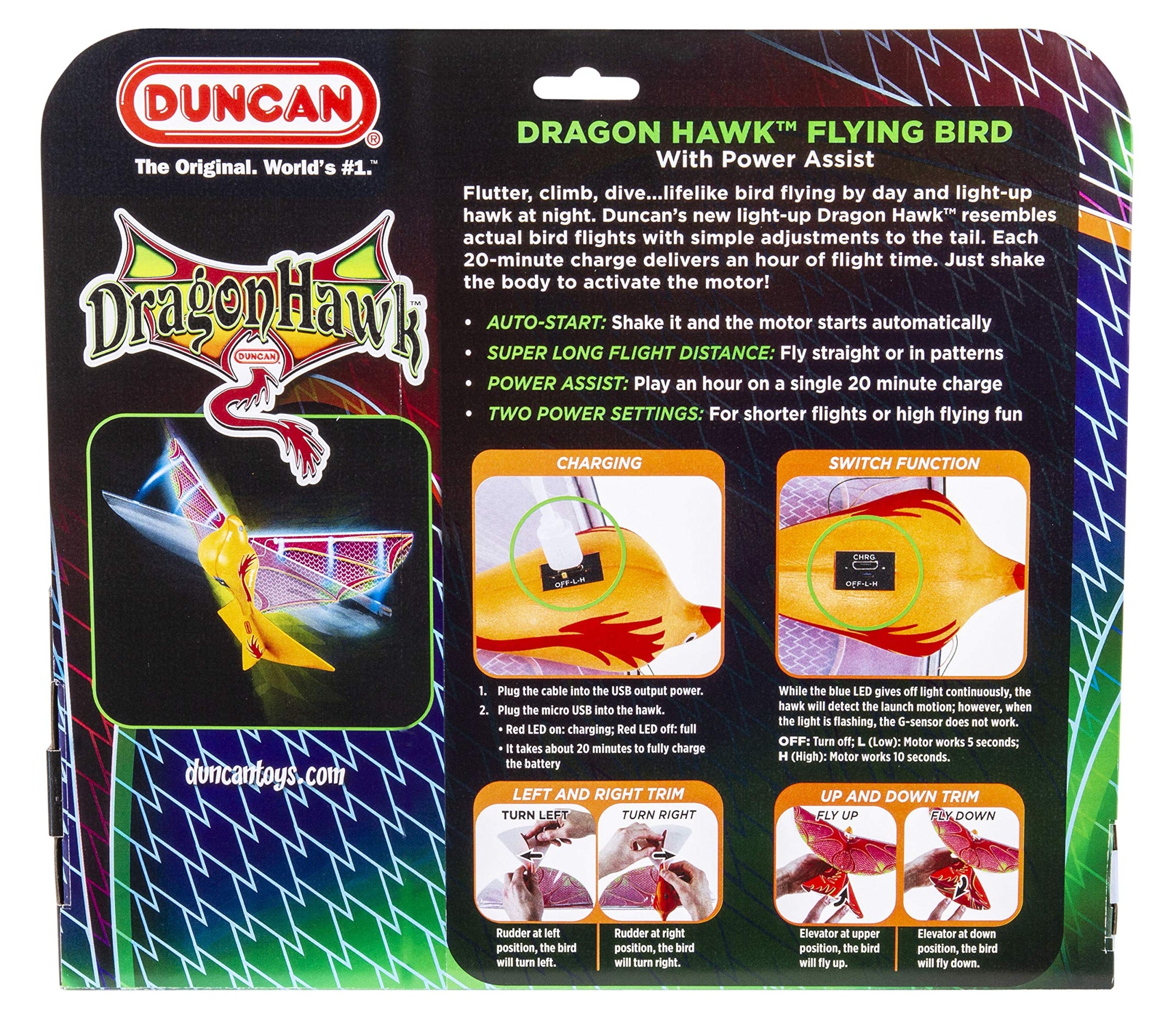 Dragon Hawk Light-Up Flying Bird - Kitty Hawk Kites Online Store