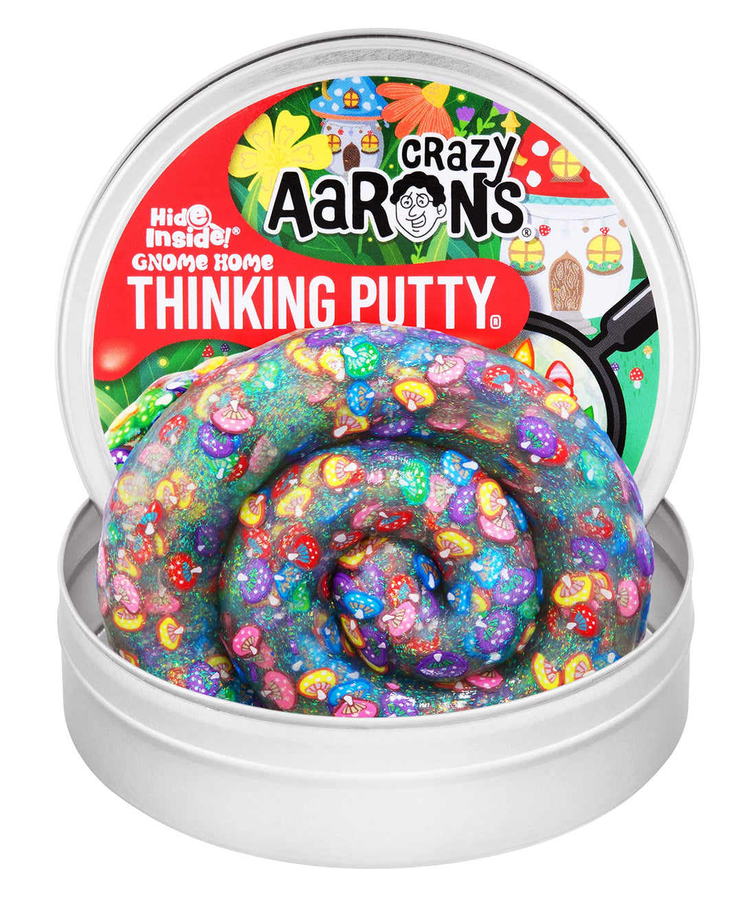 Crazy Aaron's Hide Inside!® Gnome Home Thinking Putty®