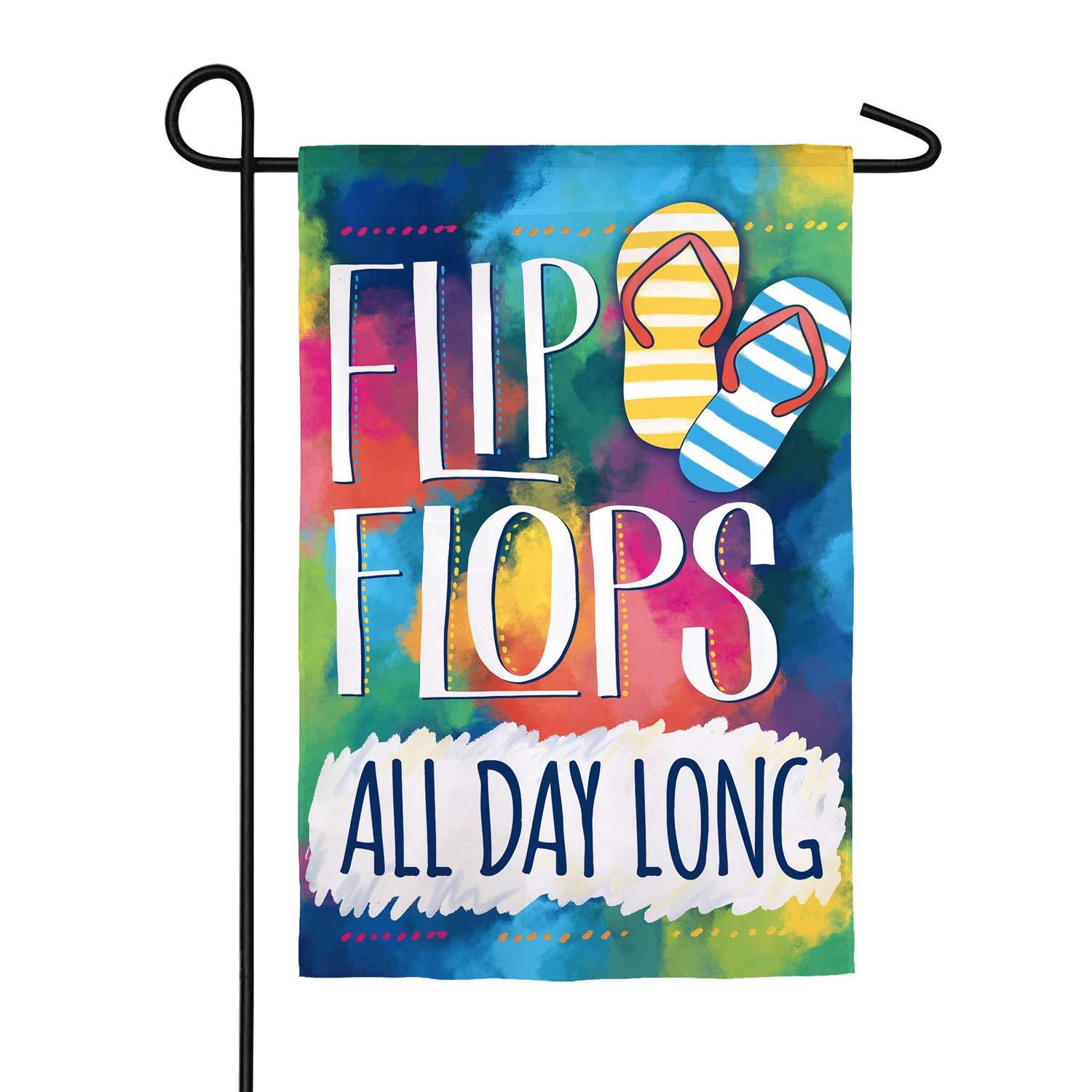 Flip Flops All Day Garden Flag - Kitty Hawk Kites Online Store