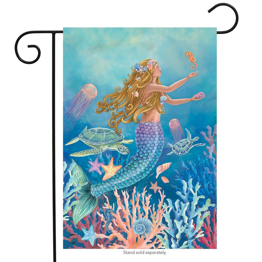 Mermaid Summer Garden Flag - Kitty Hawk Kites Online Store