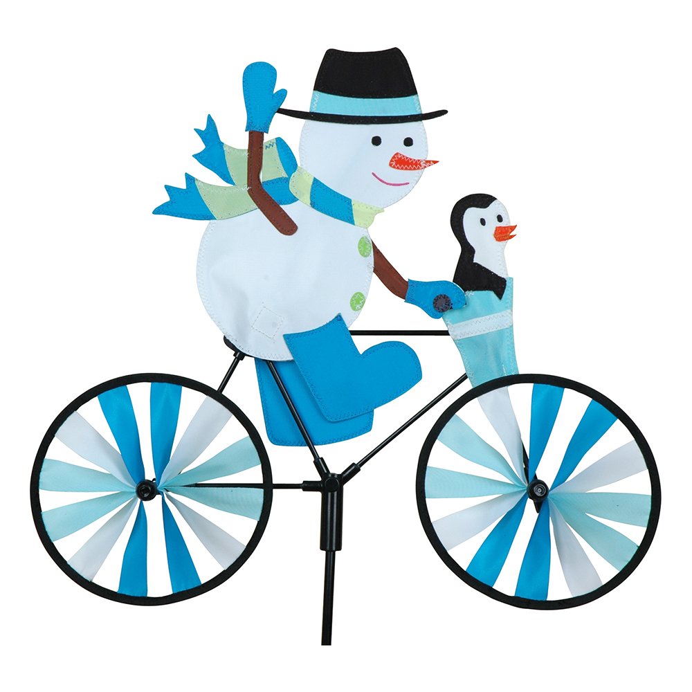 20" Bike Spinner - Snowman