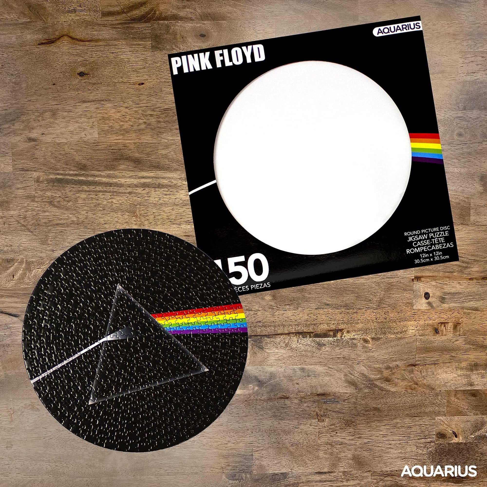 Pink Floyd Dark Side Record Disc Puzzle - 450 Piece Jigsaw Puzzle - Kitty Hawk Kites Online Store