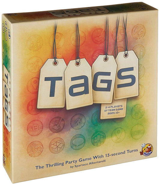 Tags Board Game - Thrilling Party Game with 15 sec. turns