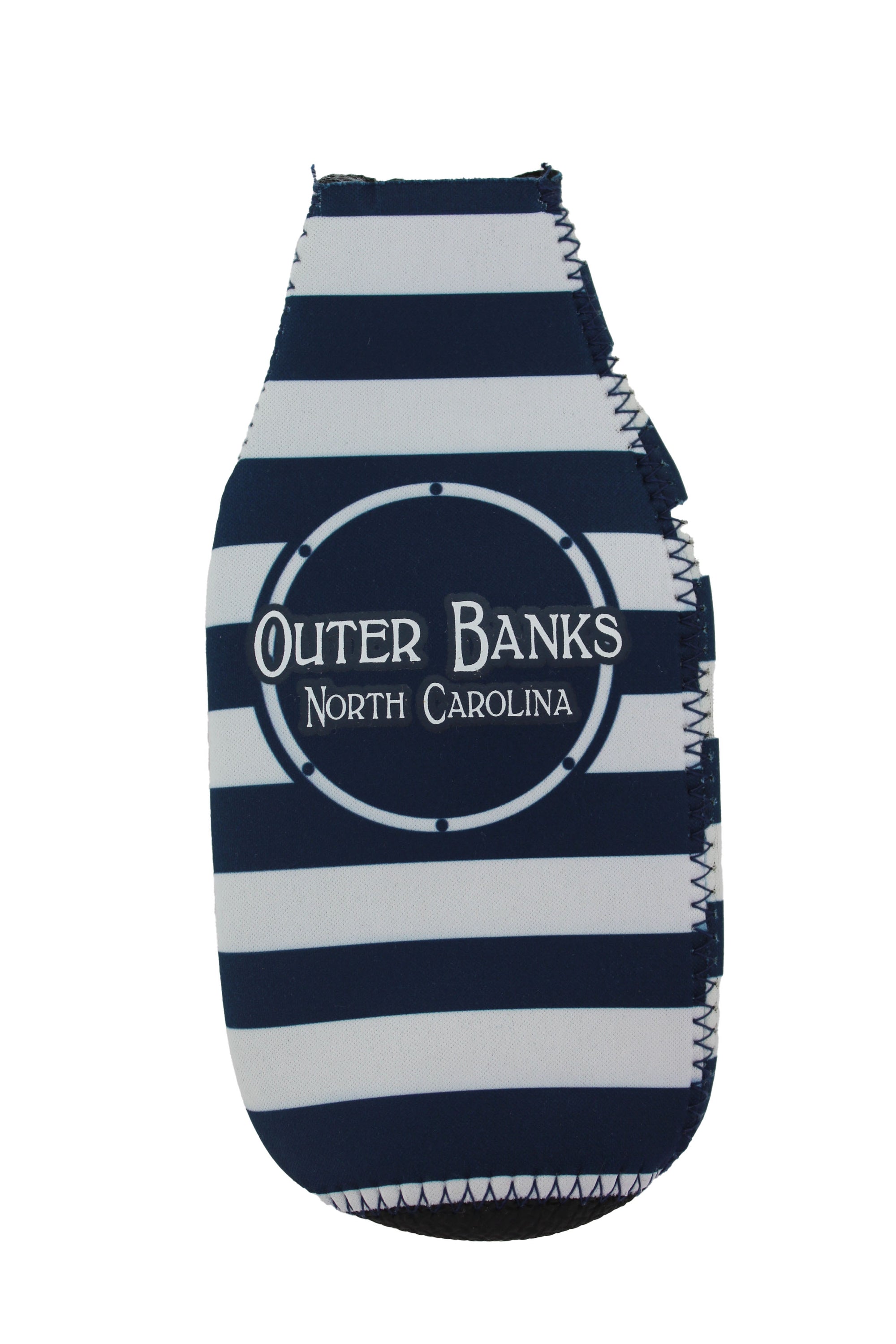 OBX NAVY NAUTICAL PARTY POPPER KOOZIE