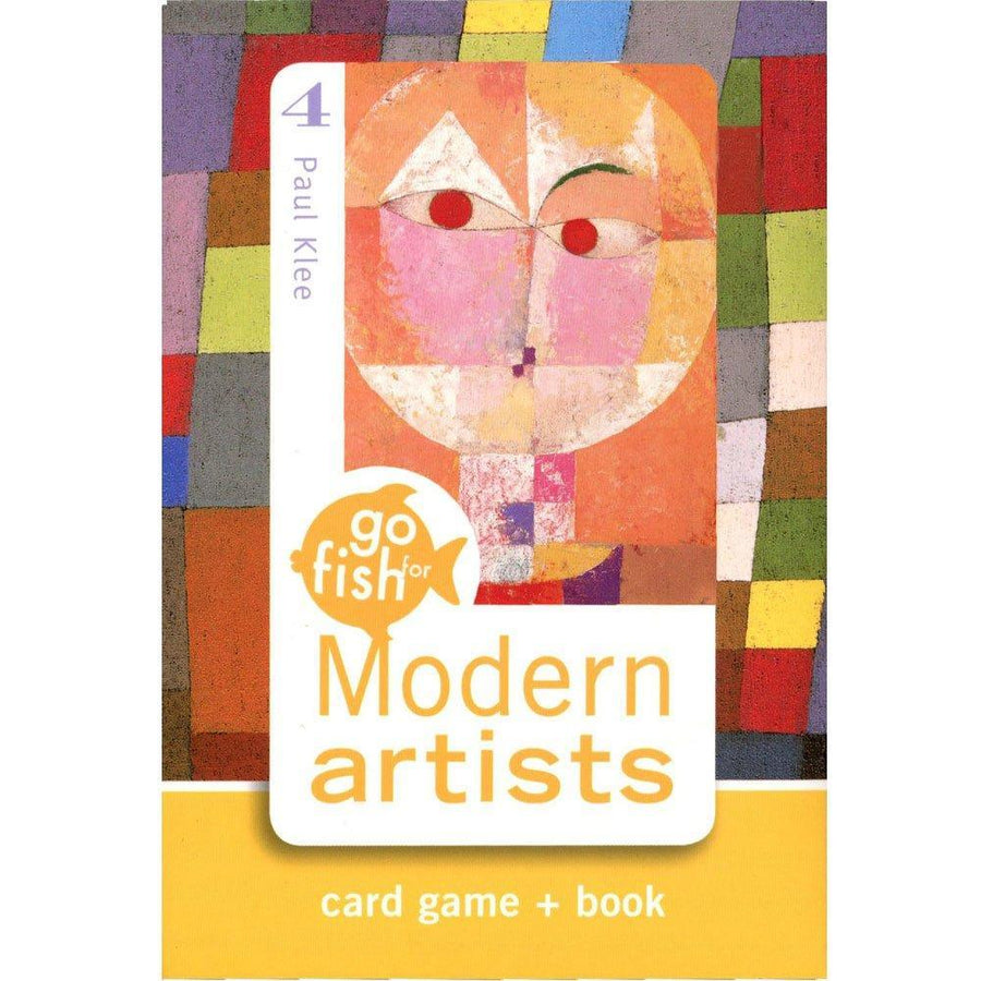 Go Fish for Modern Artists Card Game - Kitty Hawk Kites Online Store