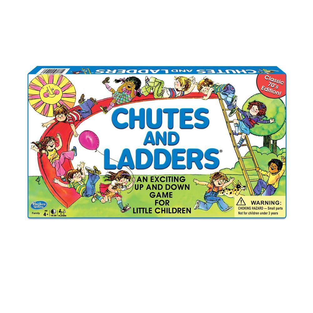 Classic Chutes and Ladders Game - 1970s Edition - Kitty Hawk Kites Online Store