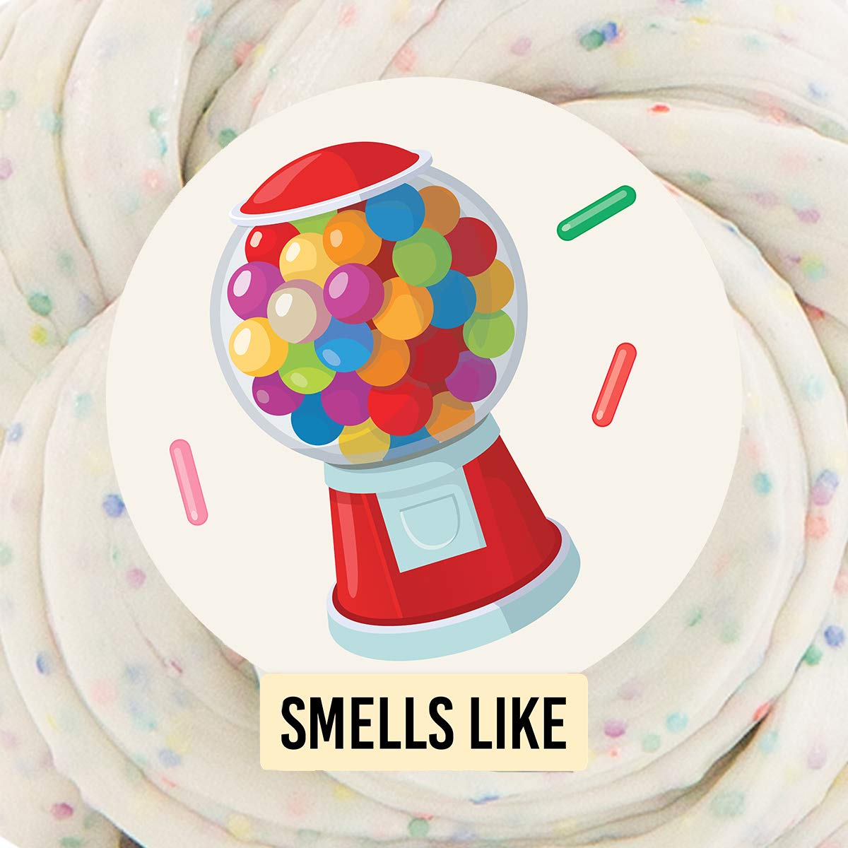 Crazy Aaron's Thinking Putty 2.75" Tin - Bubblegum Scented Putty - SCENTSory Gumballer - Soft Texture, Never Dries Out