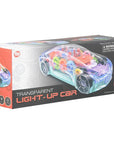 8" Light-UP Transparent CAR - Kitty Hawk Kites Online Store