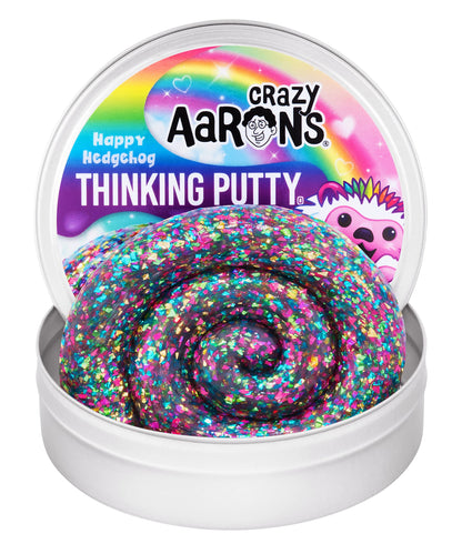 Crazy Aaron’s Putty Pets Happy Hedgehog Thinking Putty®