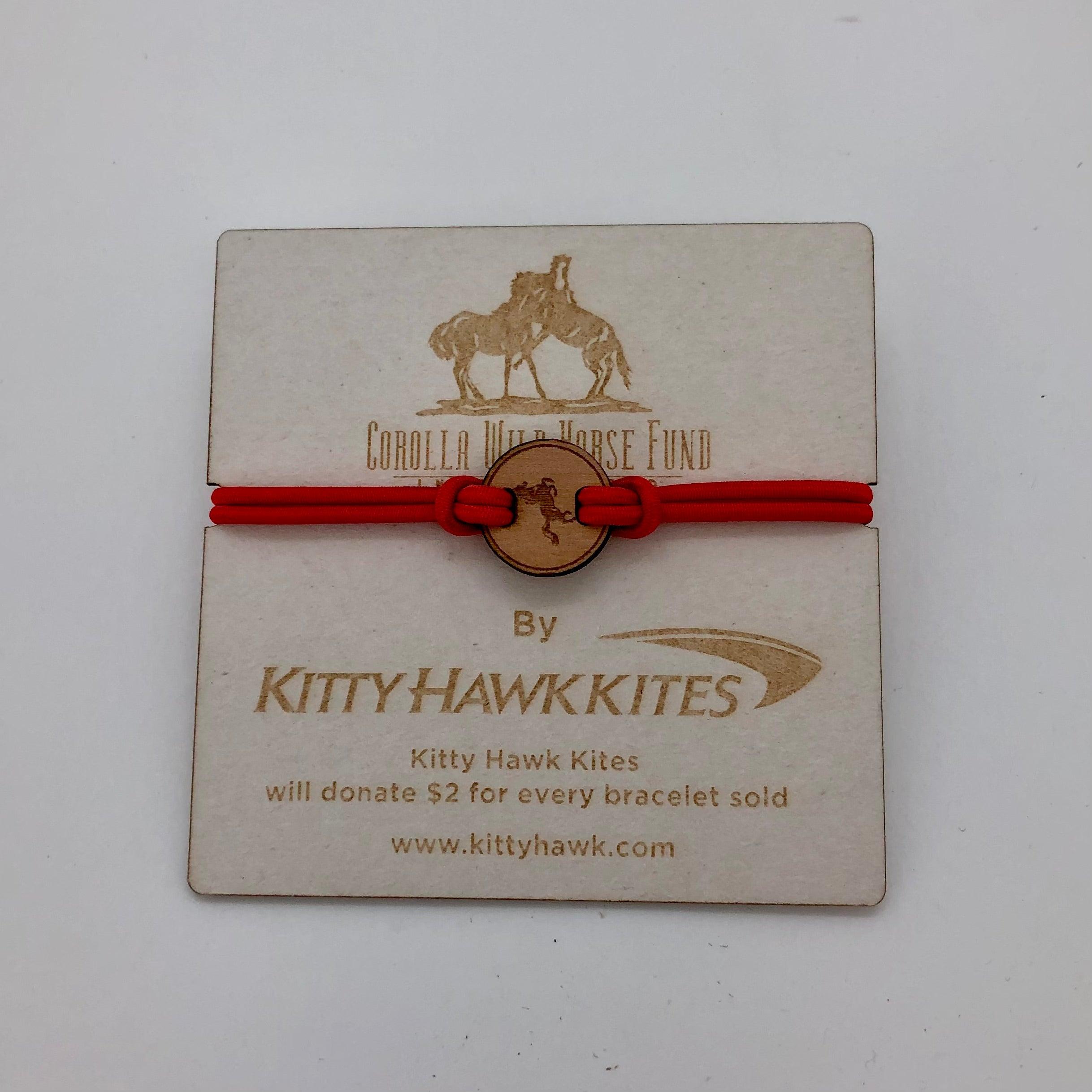 Corolla Wild Horse Fund Bracelet by Colors For Good Kitty Hawk Kites