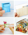 Cathy's Flower House Miniature Wooden Dollhouse - Kitty Hawk Kites Online Store