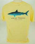 OBX Lineup Shark Tee Banana - Kitty Hawk Kites Online Store