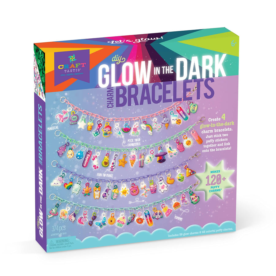 DIY Glow In The Dark Charm Bracelets Kit - Kitty Hawk Kites Online Store