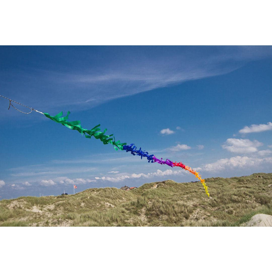 23ft Rainbow Fringe Kite Tail - Kitty Hawk Kites Online Store