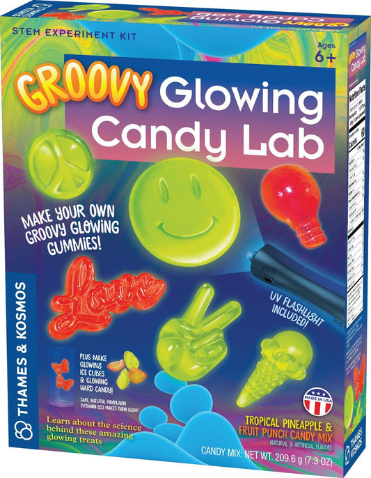 Groovy Glowing Candy Lab - STEM Kit - Kitty Hawk Kites Online Store