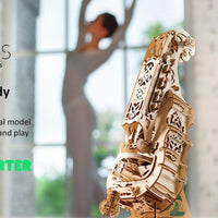 UGears 3D Mechanical Hurdy-Gurdy Musical Instrument Kit - Kitty Hawk Kites Online Store