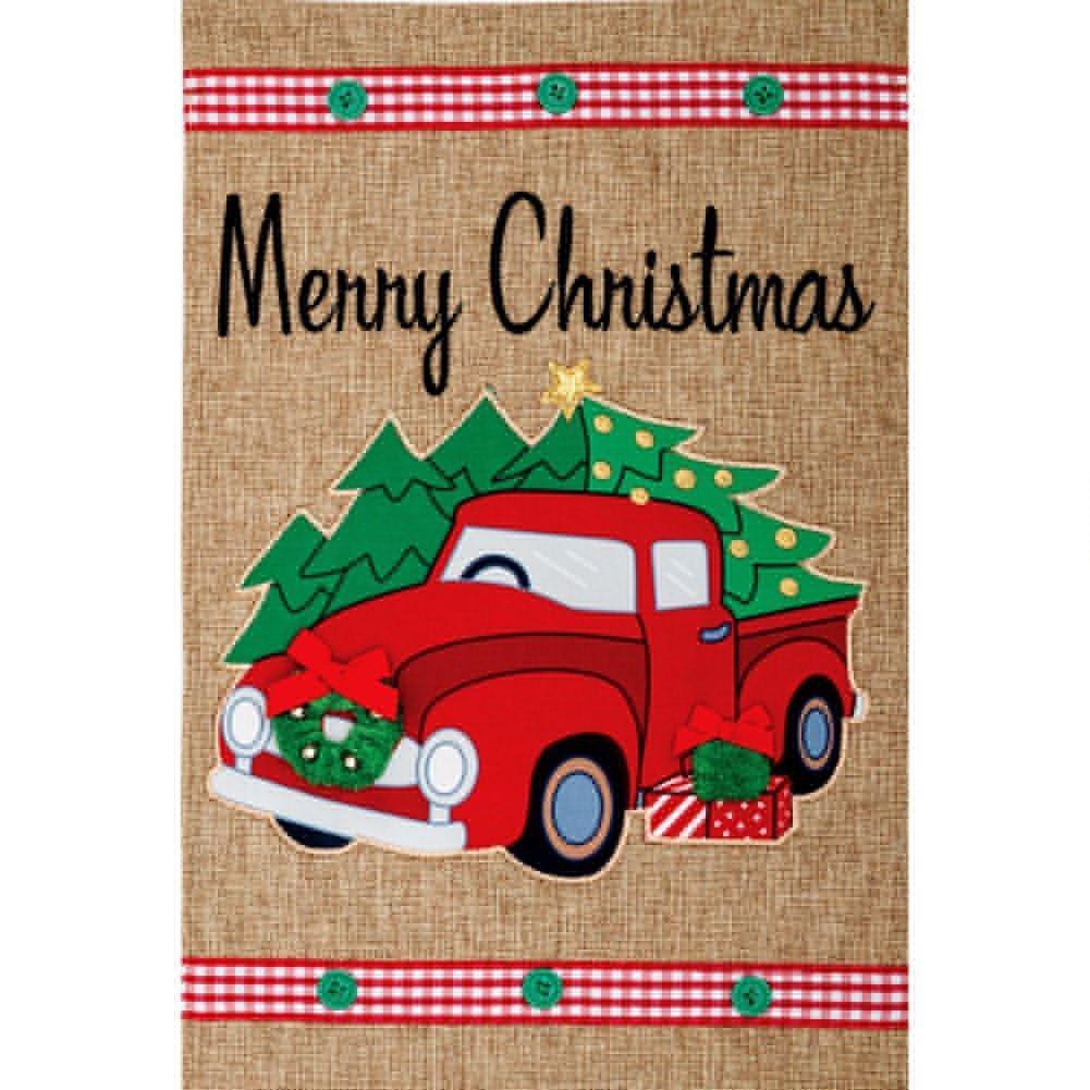 Christmas Truck Garden Flag – Kitty Hawk Kites Online Store