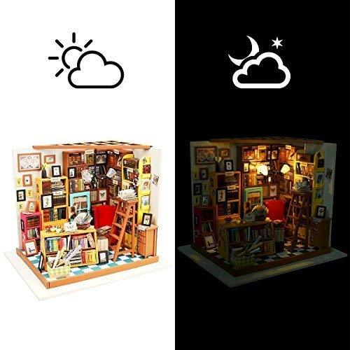 Sam's Study Library Wooden Dollhouse - Kitty Hawk Kites Online Store