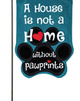 Paw Prints Burlap Garden Flag - Kitty Hawk Kites Online Store