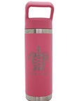 YETI RAMBLER® 18 OZ WATER BOTTLE WITH COLOR-MATCHED STRAW CAP - OBX ENGRAVED