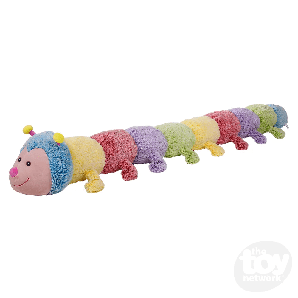 Giant rainbow caterpillar online plush