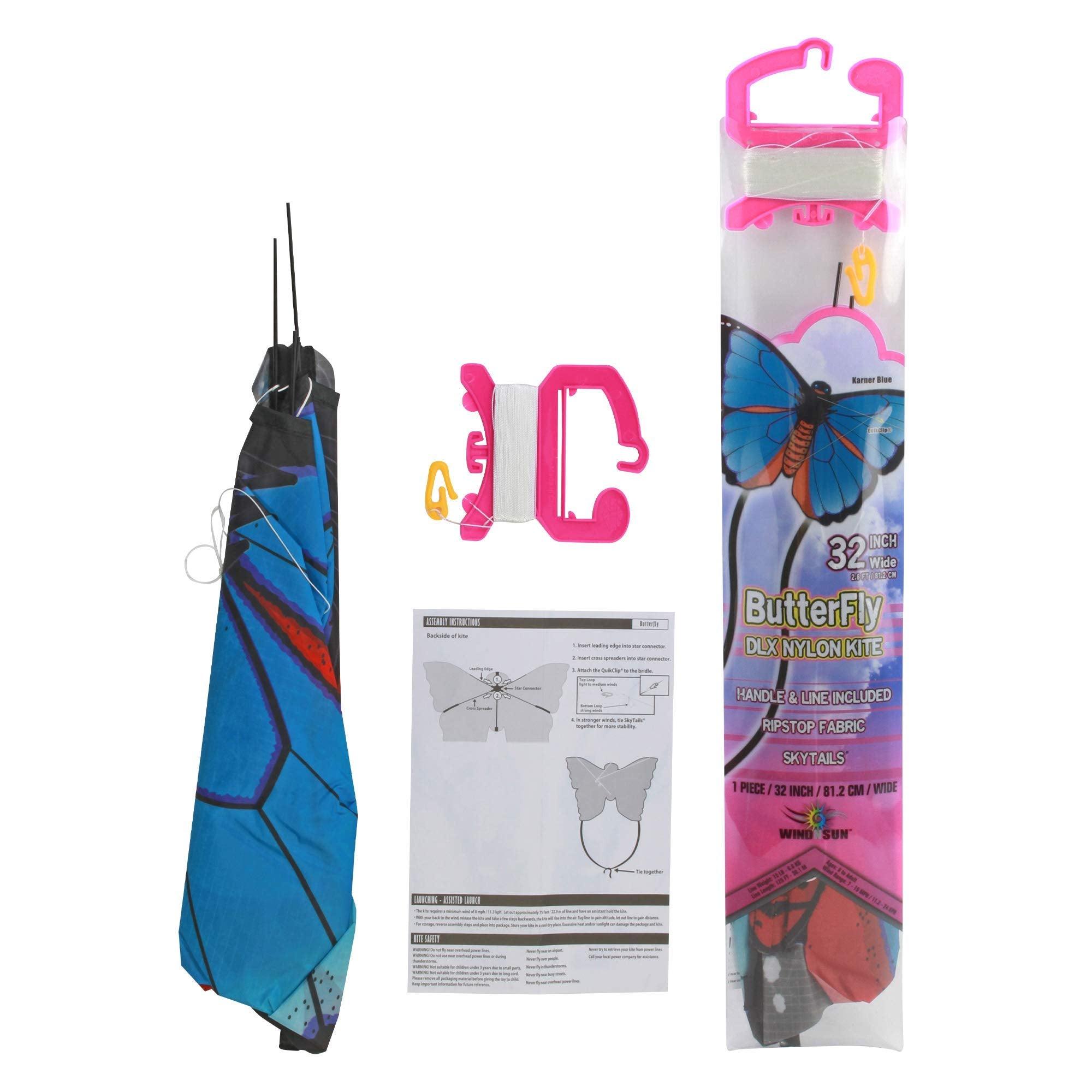 Karner Blue Butterfly Kite 32in - Kitty Hawk Kites Online Store