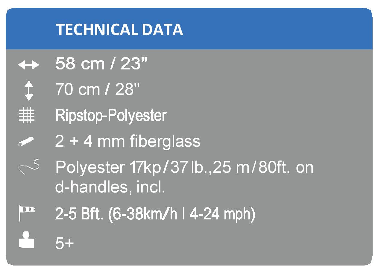 Eddy Dolphin Sunset Diamond Kite 28in - Kitty Hawk Kites Online Store