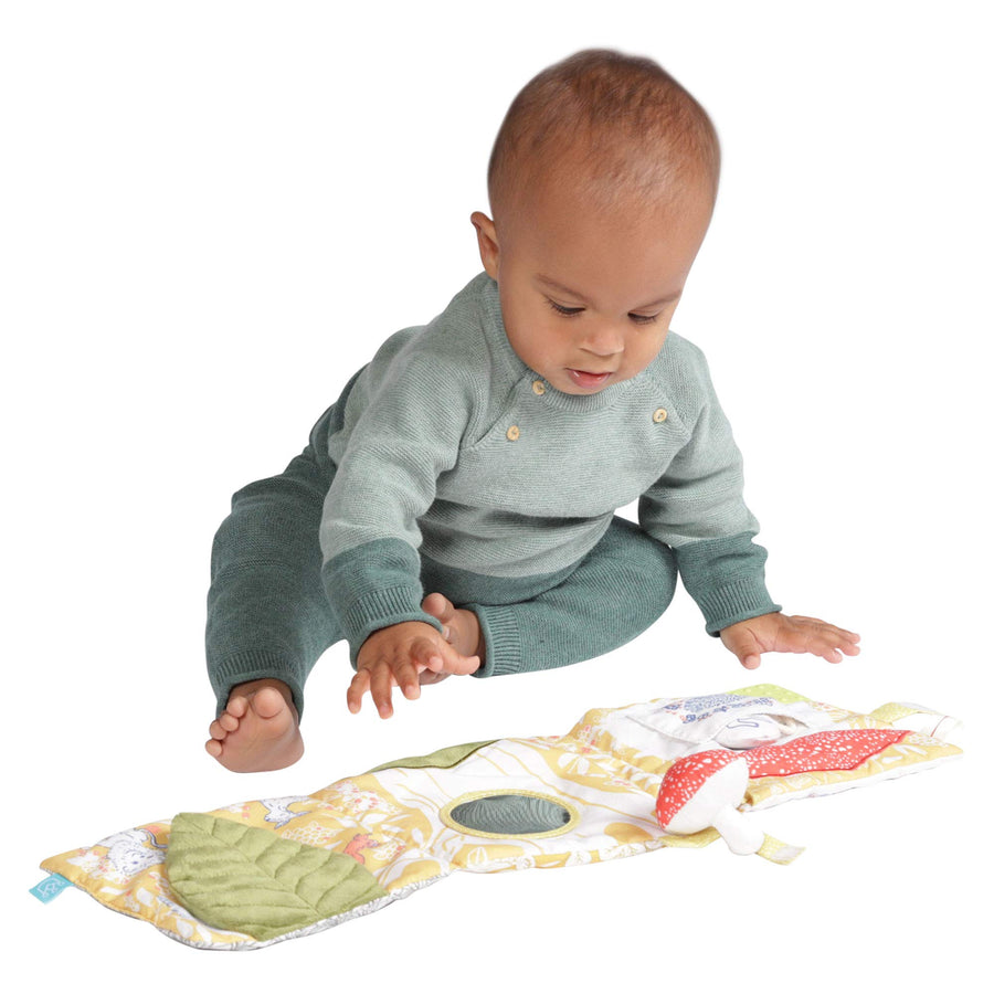 Deer One Soft Activity Crinkle Book & Fold Out Pat Mat