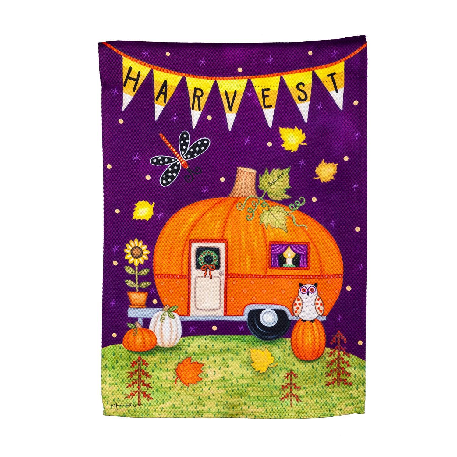 Harvest Camper Suede Garden Flag – Kitty Hawk Kites Online Store