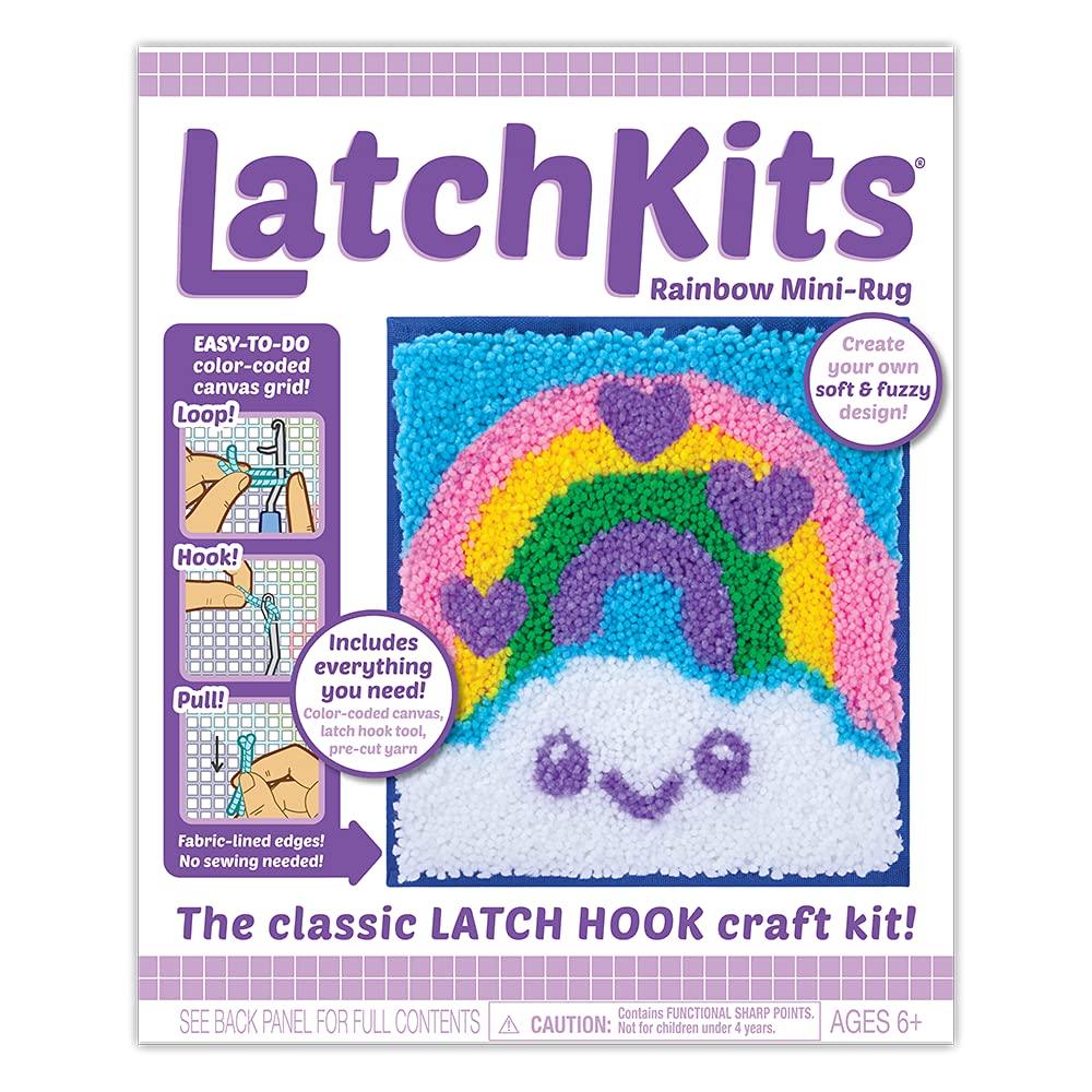 Latchkits Smiling Rainbow Craft Kit - Kitty Hawk Kites Online Store