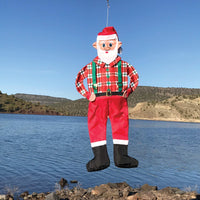 In the Breeze - Hypster Santa 3D Windsock
