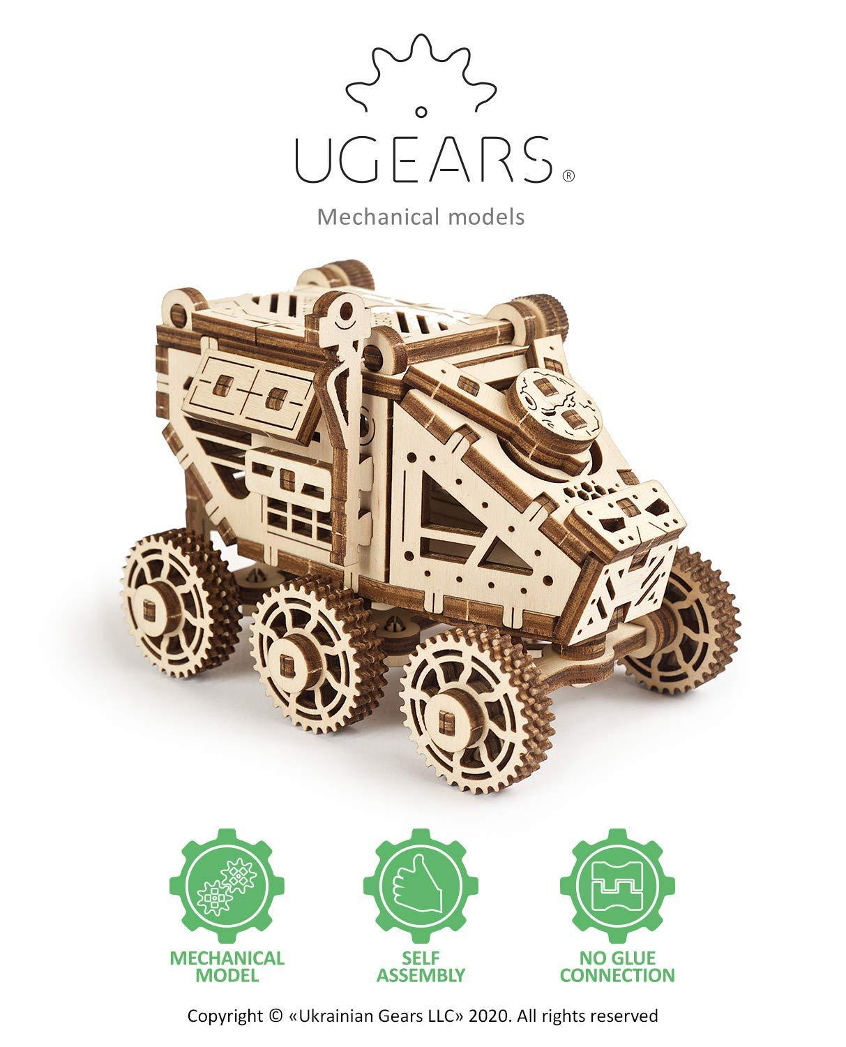 UGears Mars Buggy 3D Model Kit - Kitty Hawk Kites Online Store