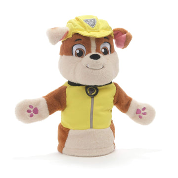 GUND Paw Patrol Rubble Hand Puppet Plush Stuffed Animal Dog - Kitty Hawk Kites Online Store