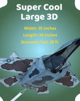 3D Jet Kite - Stealth - Kitty Hawk Kites Online Store