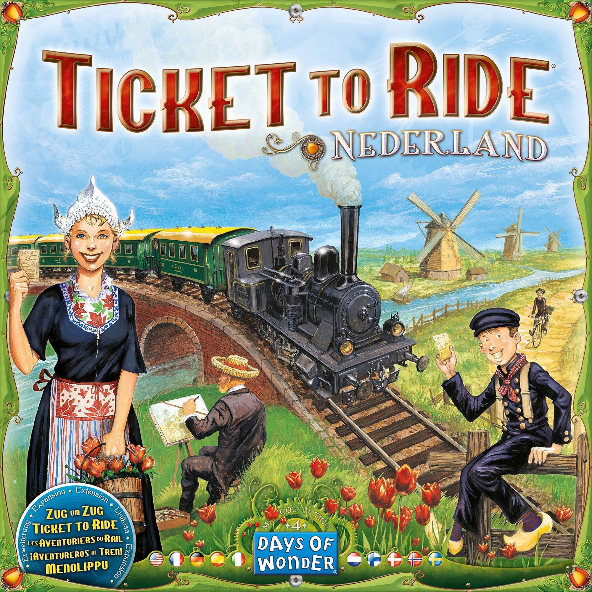 Ticket To Ride: Nederland Map - Kitty Hawk Kites Online Store