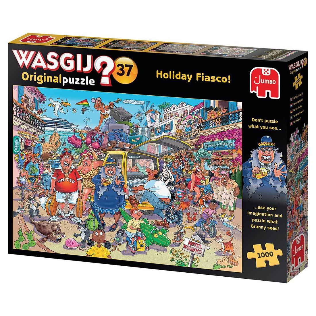 Wasgij Original 37 Holiday Fiasco 1000pc Puzzle - Kitty Hawk Kites Online Store