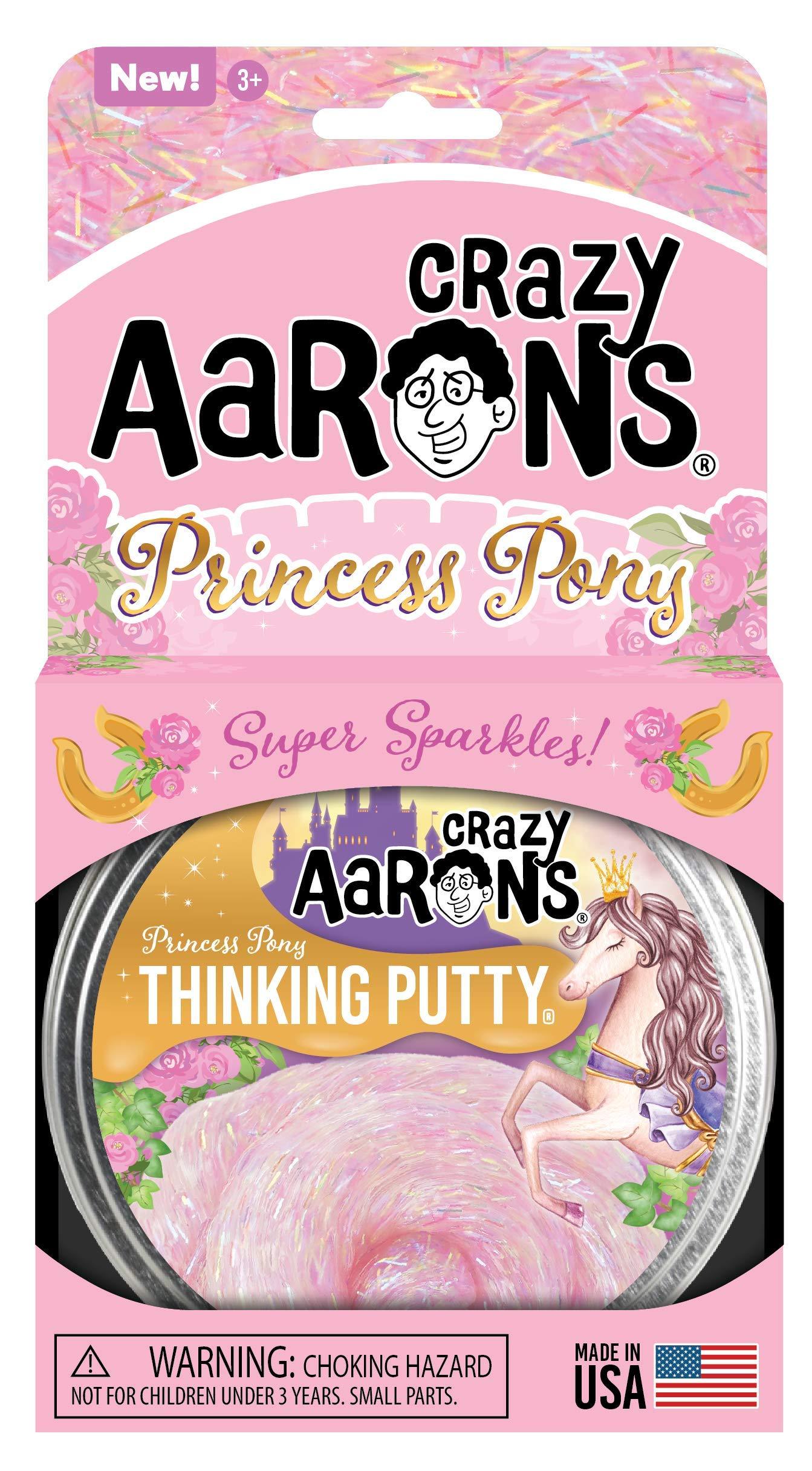 Crazy Aaron's Thinking Putty Princess Pony - 4" - Kitty Hawk Kites Online Store